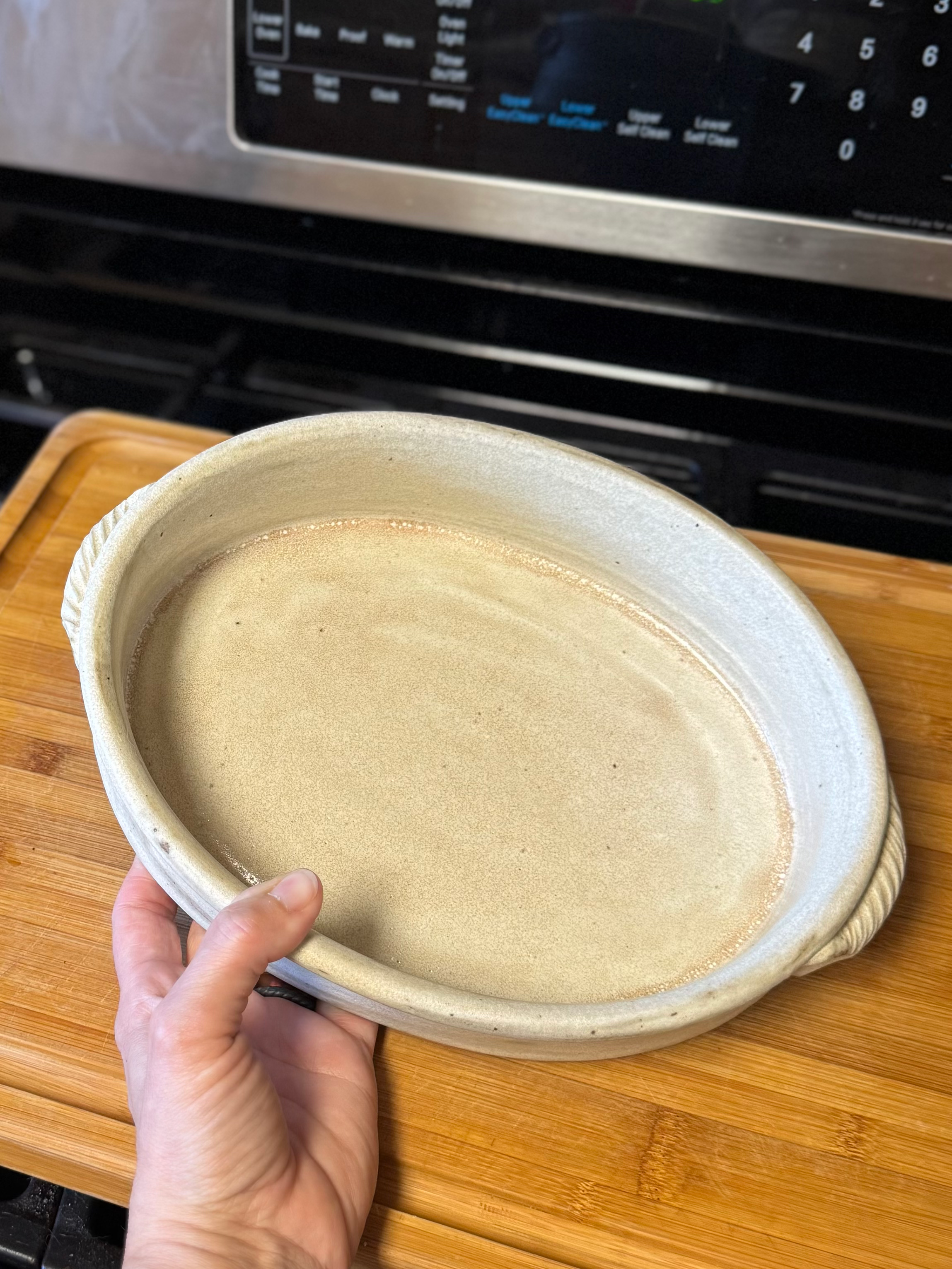 Casserole, oval and white image 2