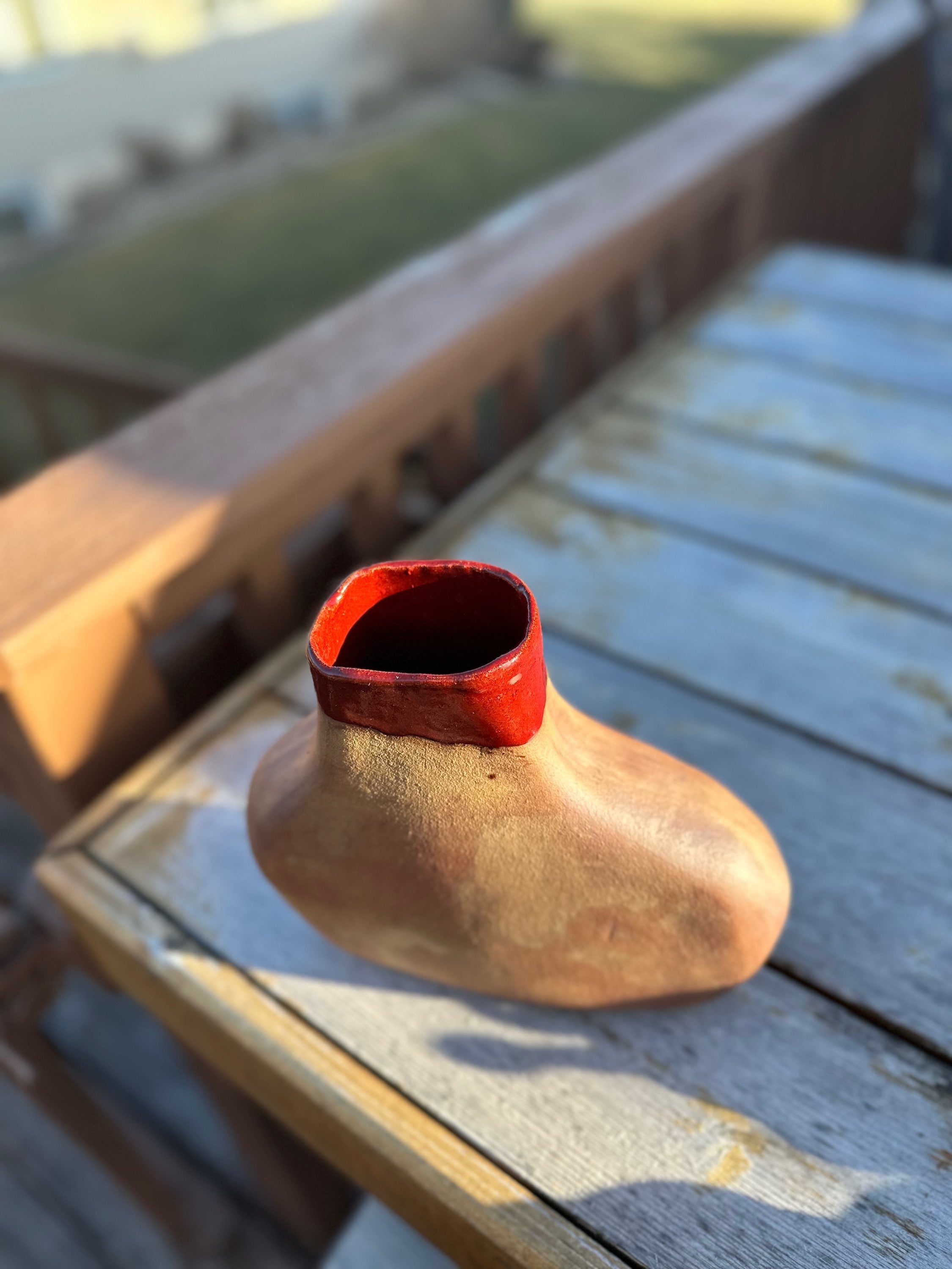 Iron washed Vase image 1