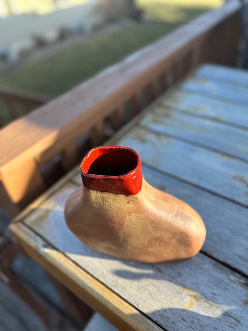 Iron washed Vase image 1